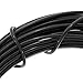 The Beadsmith Anodized Aluminum Wire – 12 Gauge – 39 feet – Black Color – Bendable Craft Wire Used to Jewelry Making, Wire Wrapping, Sculpting, Floral, Modeling and Other DIY Arts & Crafts