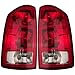 2002-2006 Dodge RAM Pickup Tail Lights 1-Pair(Driver and Passenger Sides) (2003 2004 2005)