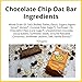 FreeYumm Chocolate Chip Soft Baked Bars - Plant Based - Allergy Friendly Snacks - Gluten Free - Safe for School - 30 Individually Wrapped Bars