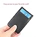 YOOMALL Slim Money Clip Wallets for Men Front Pocket Wallet Card Holder (black & brown (upgrades))