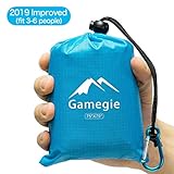 Outdoor Beach Blanket,Waterproof Picnic Blanket/Sand Proof Beach Mat 75″x79″ – Compact Pocket Blanket for Beach,Travel, Hiking, Camping, Festival, Sports