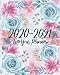 2020-2021 Two Year Planner: Beautiful Rose, 24 Months Planner Calendar January 2020 to December 2021 by Dora Blossom