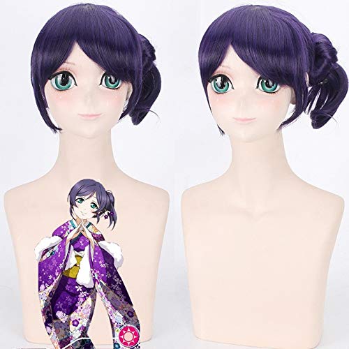 Anime Lovelive! Love Live Cosplay Wigs Nozomi Tojo Maki Nishikino Nico Yazawa Minami Kotori Hair Cos