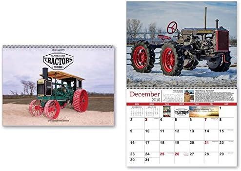 Classic Farm Tractors 2018 Wall Calendar