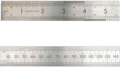 Advent ASR1000 1000 mm Stainless Steel Rule with Metric and Imperial Graduations