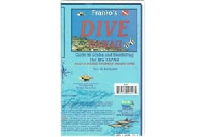 Hawaii The Big Island Dive & Snorkeling Guide Franko Maps Waterproof Map