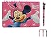 Minnie Mouse Disney Spiral Autograph Book Pink and 1 Beatiful Pen