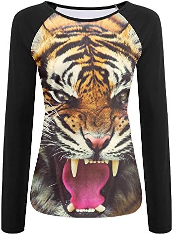 Womens Roaring Tiger Adult Gym Baseball Tshirts Top Sports Quick-drying Baseball Shirts