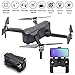 MOSTOP SJRC F11 GPS Drone 5G WiFi FPV RC Quadcopter Drone Foldable 1080P Camera Record Video App Control iOS Android One-Key RTH Follow Me 3D Visual Brushless Motor Track Flight Headless (Black)