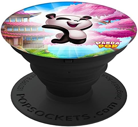 Jam City Jam City Panda Pop Happy PopSockets Stand for Smartphones &amp; Tablets
