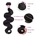 Brazilian Virgin Human Hair Bundles Body Wave Unprocessed Hair Extensions Natural Color 6A Unprocessed Hair Weave Can Be Dyed and Bleached