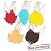 Happy Fall Party Decorations Colorful Magic Color Scratch Fall Leaves For Autumn Harvest Birthday Thanksgiving Party Supplies-40 Pack