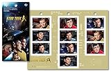 Star Trek 50th Anniversary - Captain Kirk, Spock, Scotty, Doctor Leonard “Bones” McCoy and Kor - Booklet of 10 Collectible Postage Stamps Canada