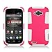 AIMO Progressive Hybrid Gummy Mesh Defense Case for ZTE Reef N810 [Virgin Mobile]