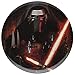 Zak Designs SWRF-0351 Star Wars: The Force Awakens 10-inch Plastic Dinner Plate, Kylo Ren