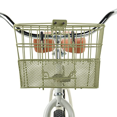 Retrospec Detachable Steel HalfMesh Apollo LiftOff Bike Basket with