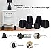 Katzco Bed Risers - Adjustable Heavy Duty - 8 Piece Set - 3, 5 or 8 Inches Tall with Multi Height Function - for Any Bed Frame, Furniture, Table Riser and Lift, College, Dorm, Room Accessories