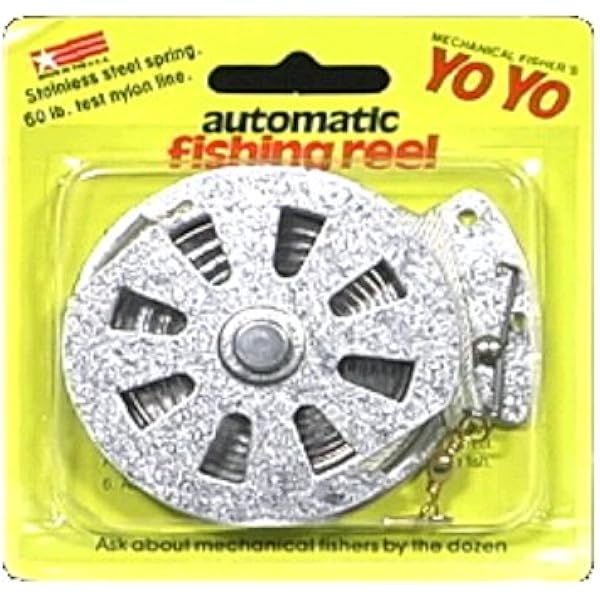 mechanical fisher's yo yo fishing reels