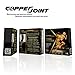 CopperJoint Pull On Compression Knee Brace for Women & Men – Copper-Infused Nylon & Non-Slip Design – Elastic Knee Compression Sleeve for Active Lifestyles, Sports and Outdoors – Workout Braces, Large