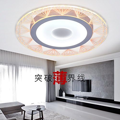 Super Dunne Led Decke Lampe Wohnzimmer Lampe Modern Minimalistischen Ideen Warme Runden Die Schlafzimmer Leuchten Studie Acryl Beleuchtung 40cm Warmweiss Amazon De Beleuchtung