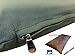 DIY Pet Bed Pillow Cover Set – Heavy Duty Flat Style External Cover + Waterproof Liner for Small to Large Dogs – Microsuede, Denim, Canvas or Fleece – Covers Only (Olive Green Canvas, 47''x29'')