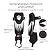 DashSport Soccer Shin Guards -Youth Sizes Best Kids Soccer Equipment with Ankle Sleeves - Great for Boys and Girls