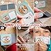 UpChefs Sandwich Cutters For kids - Create Healthy School Lunches in Minutes with These Fun Bento Lunch box Accessories - Includes Fruit and Vegetable cookie cutters for kids Plus Fun Scratch Notes