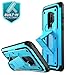 i-Blason Case Designed for Galaxy S9+ Plus (2018 Release), Armorbox V2.0 Full body Heavy Duty Protection Kickstand Shock Reduction / Bumper Case without Screen Protector (Blue)