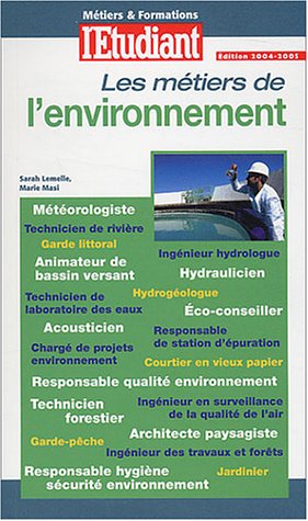 Les  métiers de l'environnement