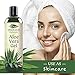 Green Leaf Naturals Organic Aloe Vera Gel + Spray for Skin, Hair, Face, After Sun Care and Sunburn Relief - 99.8% Organic - 100% Pure and Natural Skin Care Moisturizer - 2-Pack Set - 12 Ounce Bottles