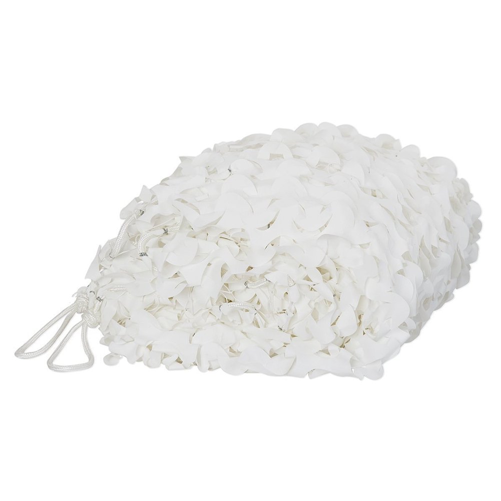 White Snow Camo Net Camouflge Nettings 2x3M(6.6x9.8ft)