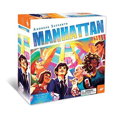 FoxMind Manhattan New Version - Family Strategy Board Game