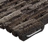 Durable Dura-Rug Recycled Fabric Tire-Link Outdoor Entrance Mat, 17" x 25"