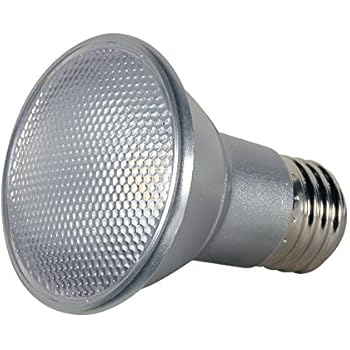 (6-Pack) Satco S9407 7PAR20/LED/40'/3500K/120V/D 7W PAR20 Indoor/Outdoor Dimmable LED 40° Flood lamp (3500K)