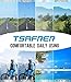 Tsafrer Polarized Sunglasses 2 Pack Sports Sunglasses for Men Women Interchangeable Lens