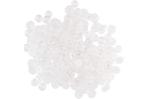 BetterJonny 100 Sets Clear KAM Snaps, Size 20 T5 Resin Plastic Snaps Buttons Fasteners Punch Poppers for Clothing Crafts