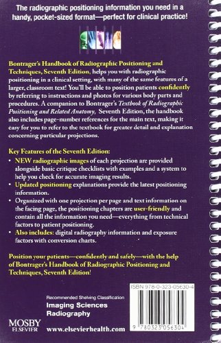 Bontrager's Handbook of Radiographic Positioning and Techniques - //medicalbooks.filipinodoctors.org