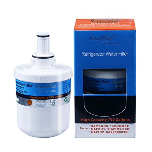 4 PACK Pureplus Refrigerator Water Filter Replacement For Samsung
