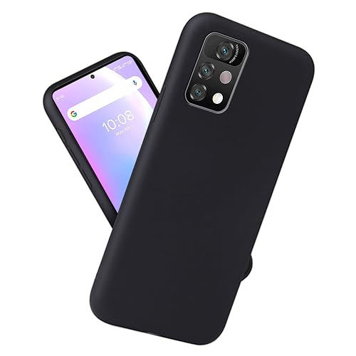 GCMJ for Umidigi A11 Pro Max Case: Black Thin Soft Silicone