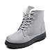 Susanny Suede Flat Platform Sneaker Shoes Plus Velvet Winter Women's Lace Up Cotton Snow Boots