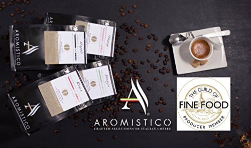 5 AROMISTICO+GOURMET+COFFEE+SELECTION+VARIETY