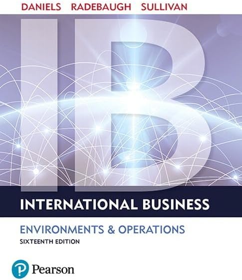 International Business, Global Edition: Daniels, John, Radebaugh
