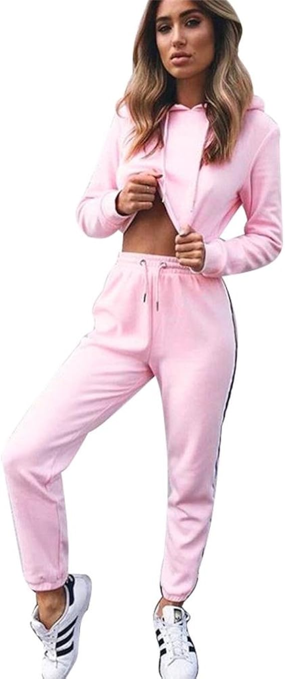 pink tracksuit amazon