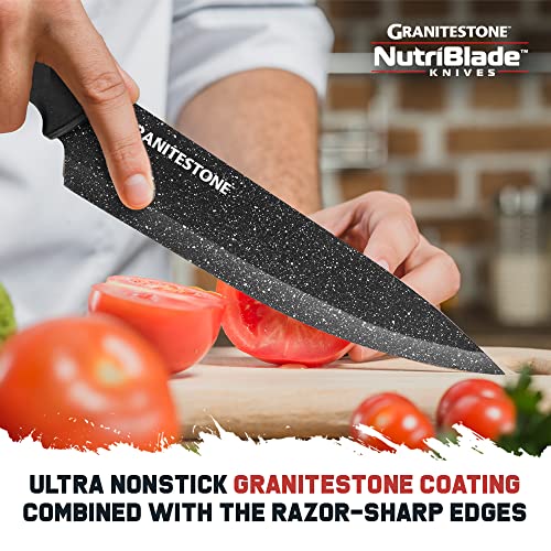 Granitestone Nutriblade 6 Piece Ultra Sharp, PFOAFree Stainless