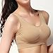 Plus Size Sports Bra Seamless Sleep Bra Athletic High Impact Removable Pad 4 Pack (XXXL) HuaErZui