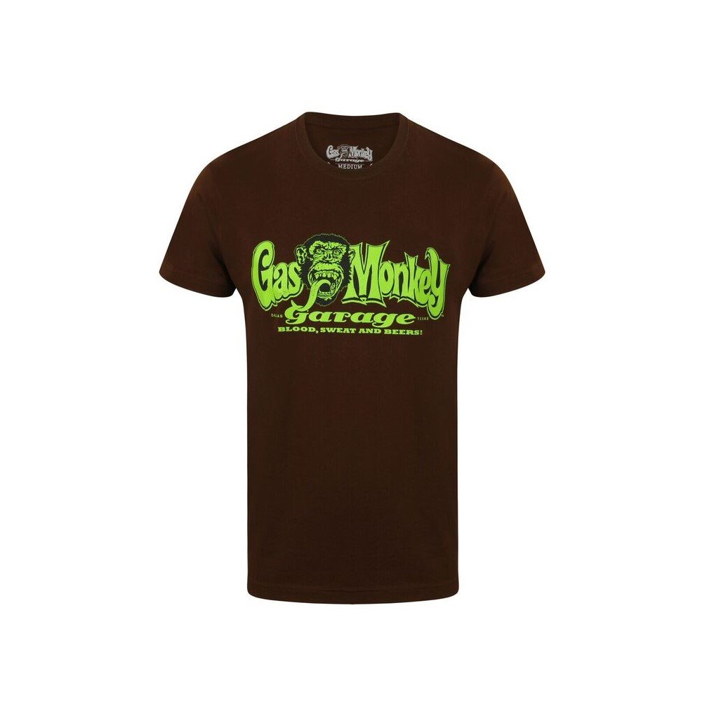Gas Monkey Garage T-Shirt OG Logo Uomo Abbigliamento berjaya.edu.my