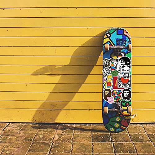 10/30/50/100Pcs Cool Fashion Brand Logo Stickers DIY Skateboard Laptop Luggage Bike Motorcycle Phone Car Cool Sticker Decal Toys