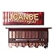 UCANBE Heat Shimmer Matte Warm Eye Shadow Palette With Mirror and Black Brush
