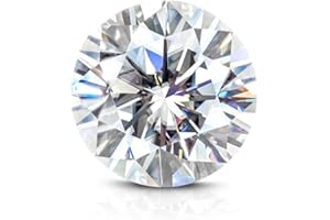 WUZHOUGEMS Moissanite Forever One White D Color VVS1 Round Cut Moissanite Stone Loose Gemstone With GRA Certificate Excellent Cut