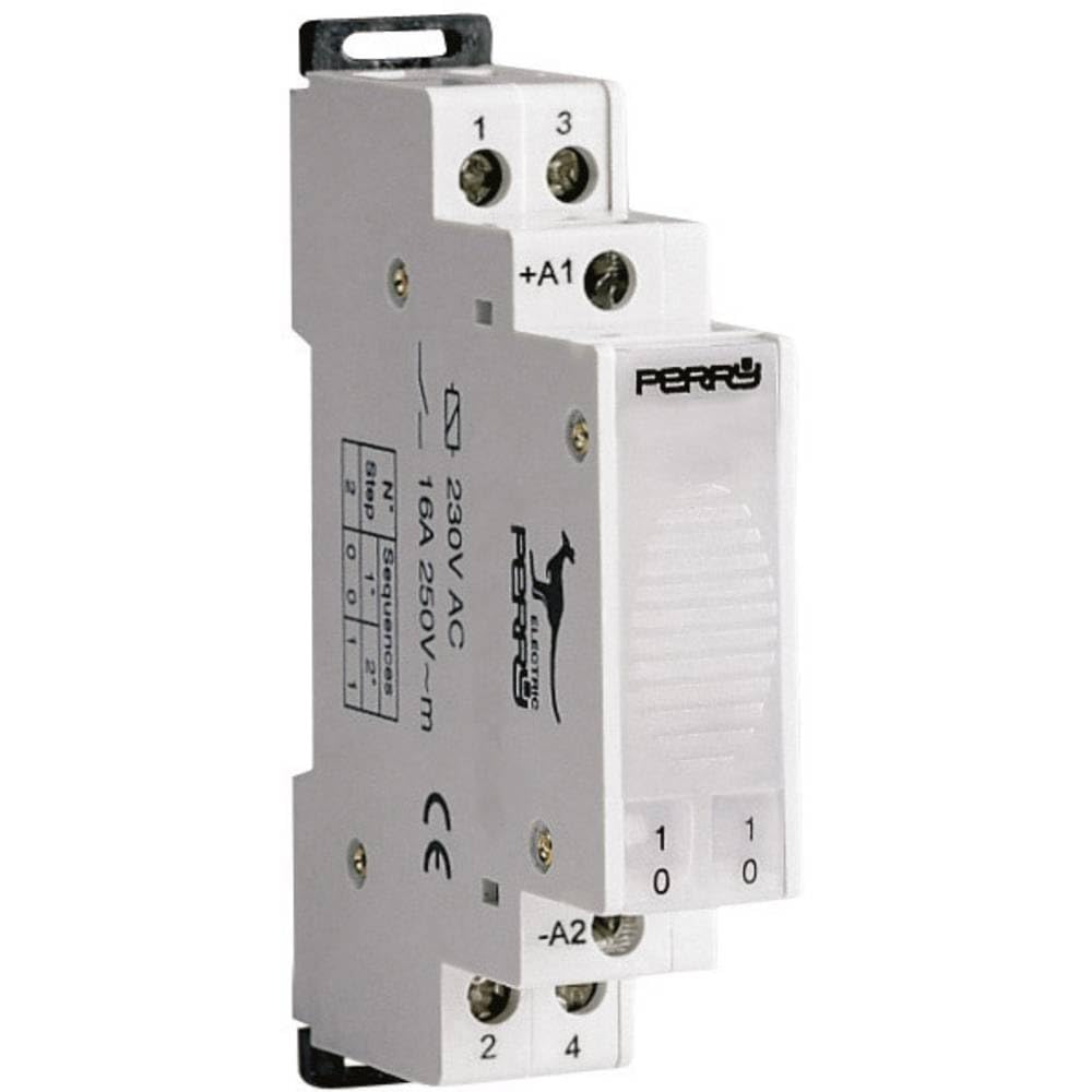 Sesam 1RI 0212AC/M Electromechanical Impulse Relay 12V a.c. / 1 DIN / 2 Contacts